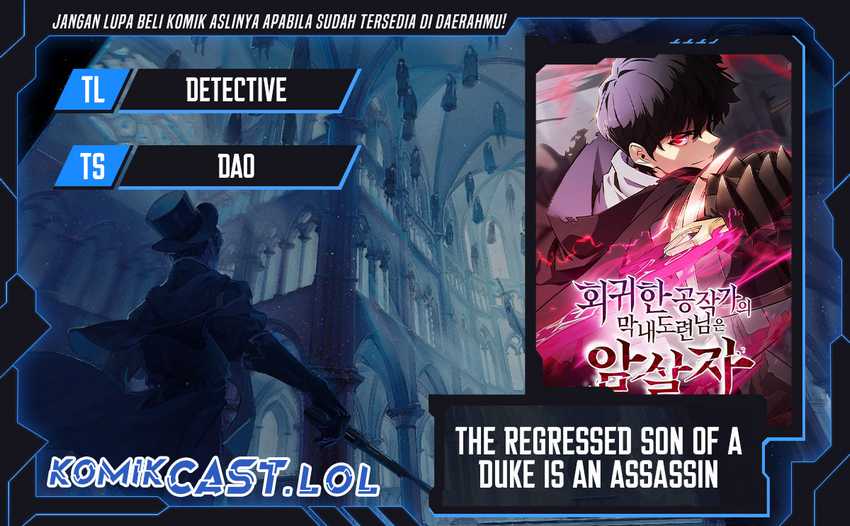 The Regressed Son Of A Duke Is An Assassin Chapter 10 page 0
