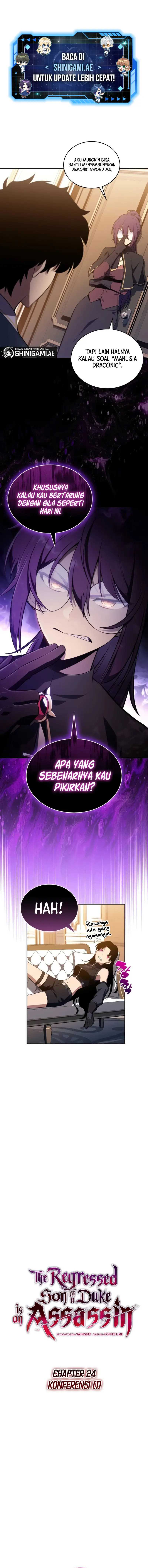 The Regressed Son Of A Duke Is An Assassin Chapter 24 page 1