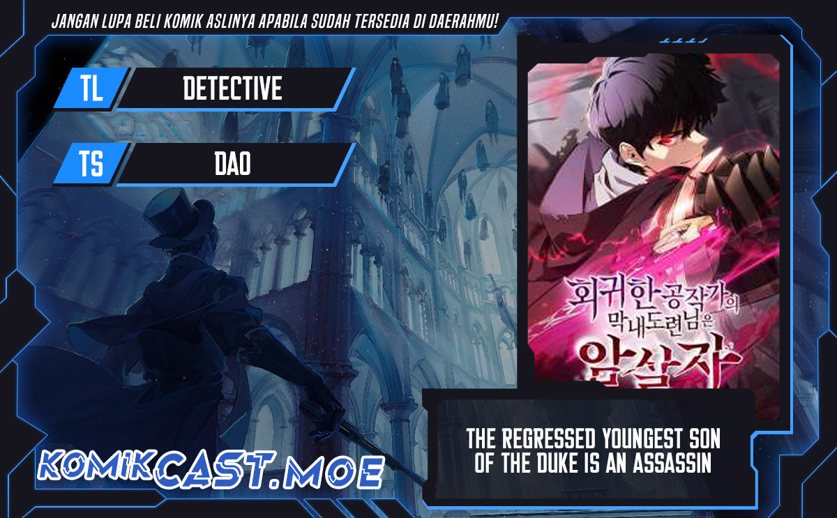 The Regressed Son Of A Duke Is An Assassin Chapter 38 bahasa Indonesia page 0