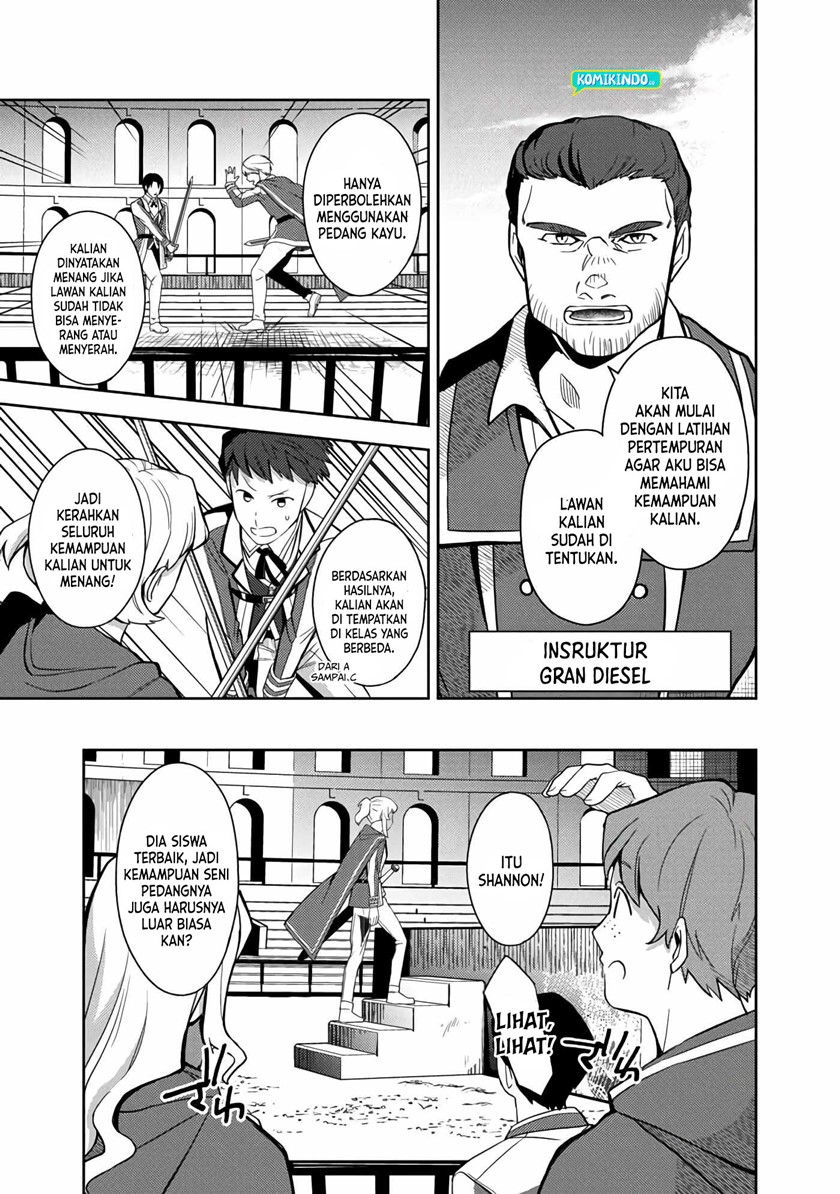 The Reincarnated Swordsman With 9999 Strength Wants to Become a Magician! Chapter 3 page 7