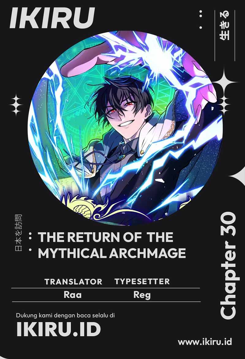 The Return of the Mythical Archmage Chapter 30 bahasa Indonesia page 0