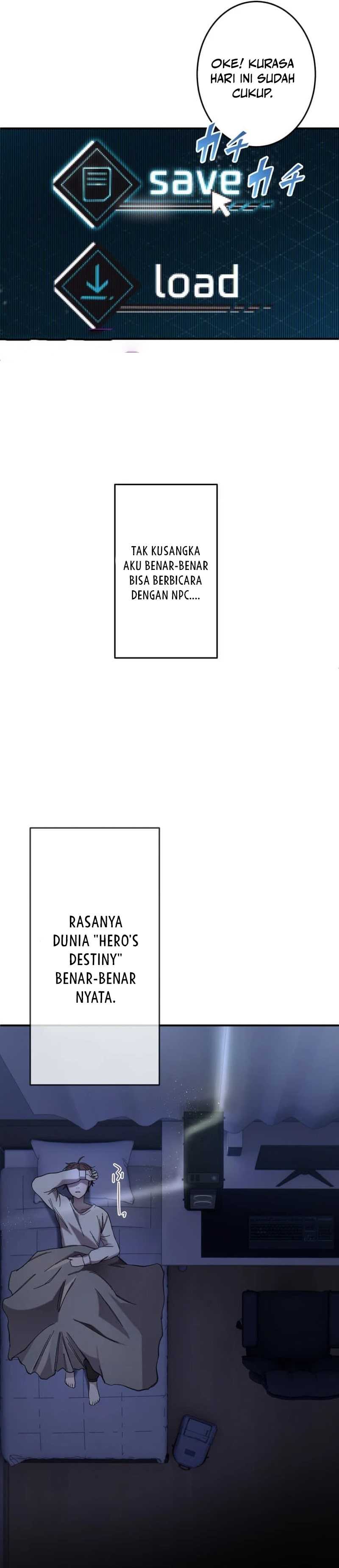 The Reversal of My Life as a Side Character Chapter 1 bahasa Indonesia page 37
