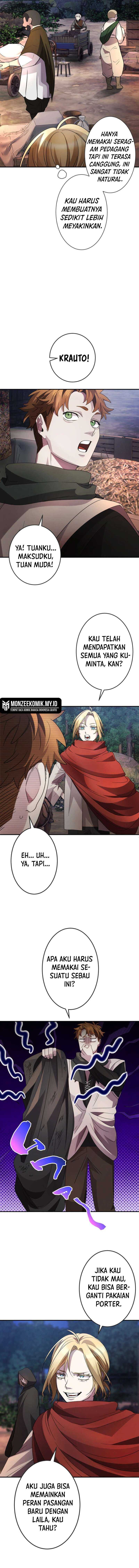 The Reversal of My Life as a Side Character Chapter 18 bahasa Indonesia page 4