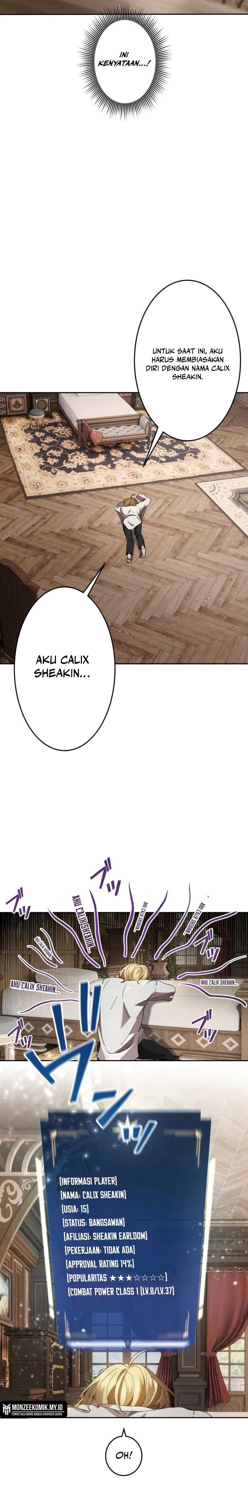 The Reversal of My Life as a Side Character Chapter 2 bahasa Indonesia page 15