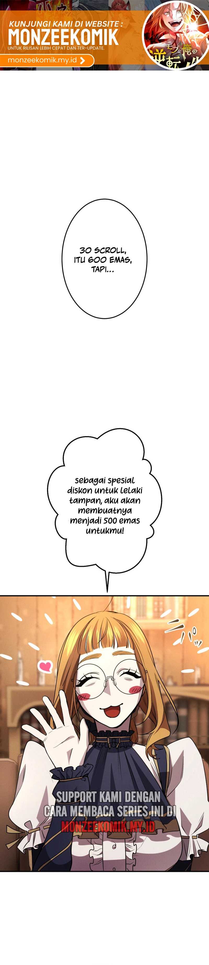 The Reversal of My Life as a Side Character Chapter 32 bahasa Indonesia page 1