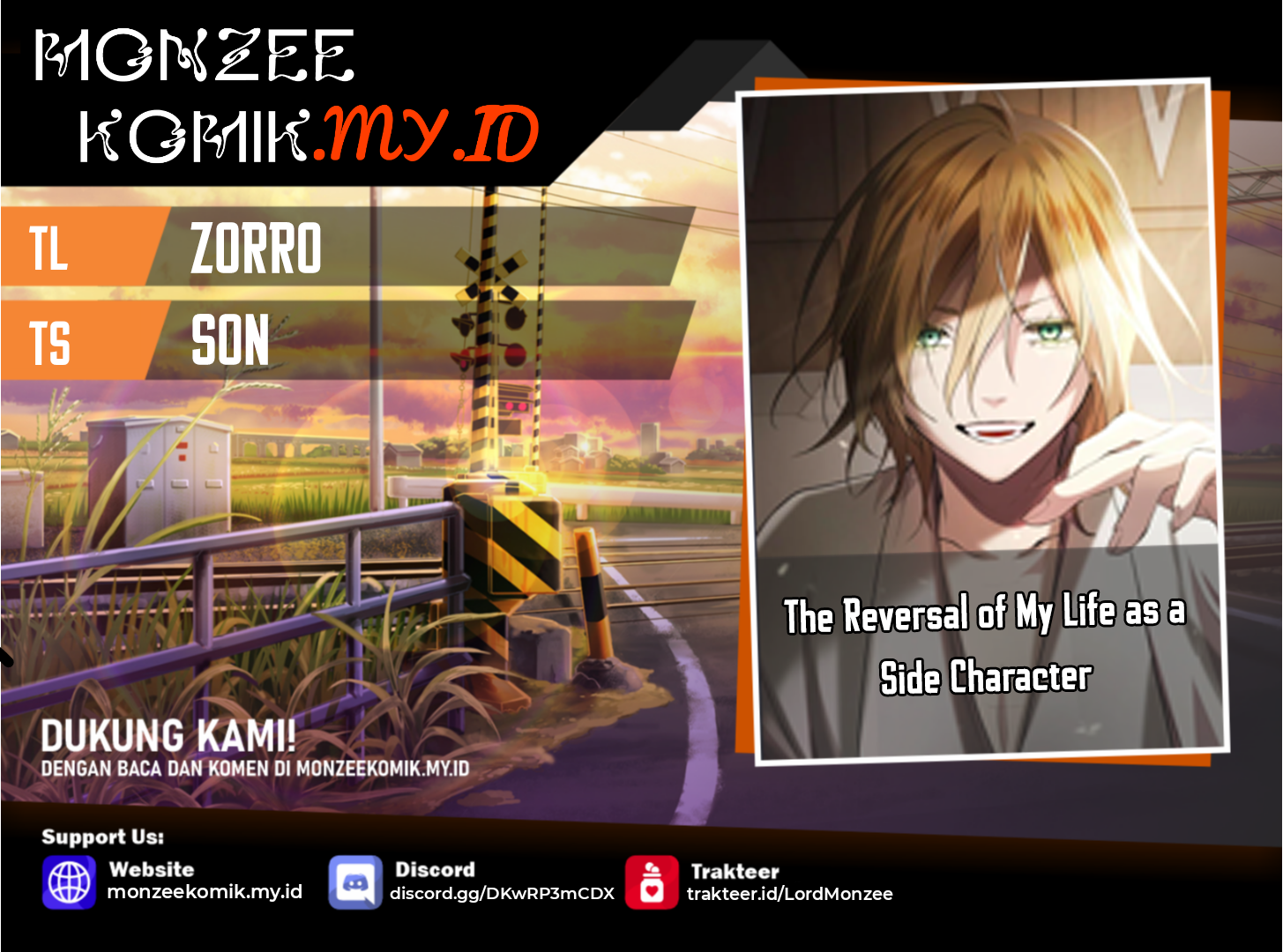The Reversal of My Life as a Side Character Chapter 6 bahasa Indonesia page 0