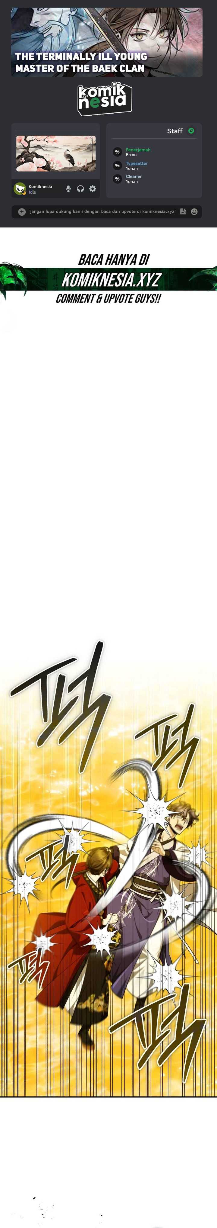 The Terminally Ill Young Master of the Baek Clan Chapter 45 S1 End page 0