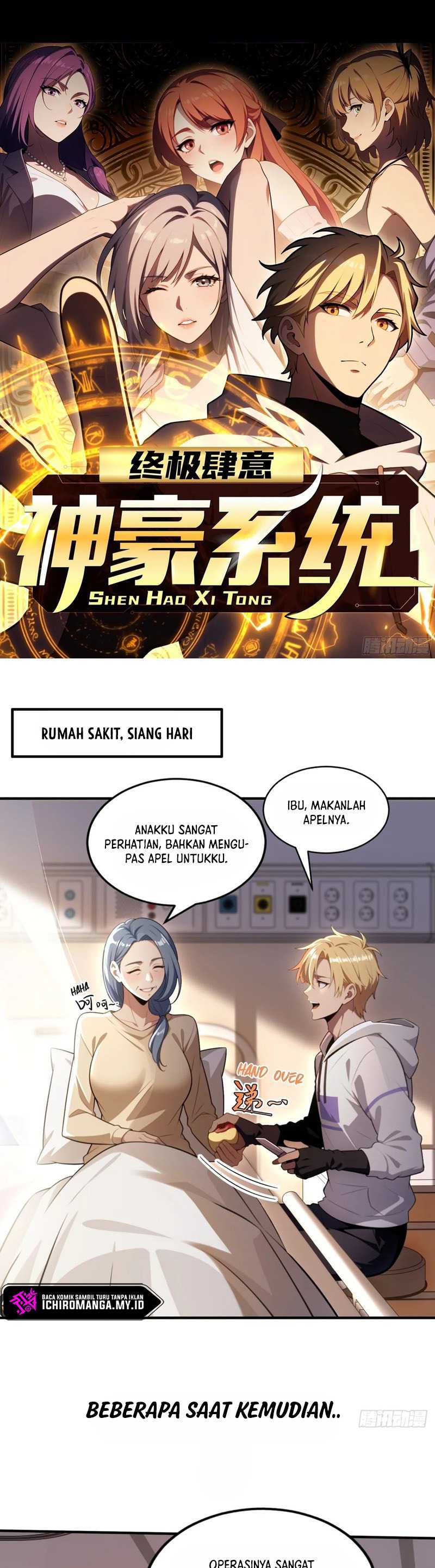 The Ultimate Wantless Godly Rich System Chapter 18 page 1