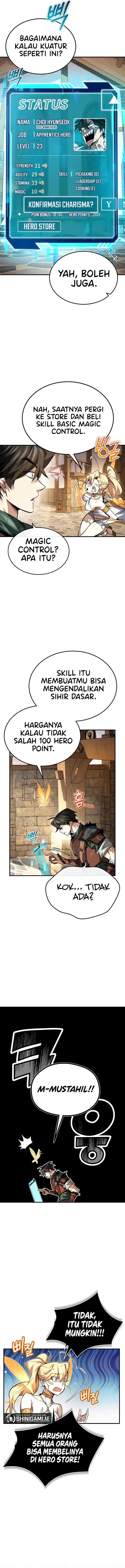 There Are No Bad Heroes In This World Chapter 7 bahasa Indonesia page 9
