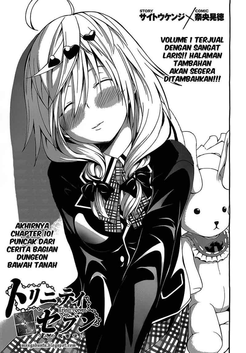 Trinity Seven Chapter 10 page 1