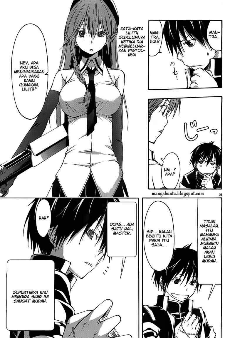 Trinity Seven Chapter 10 page 21