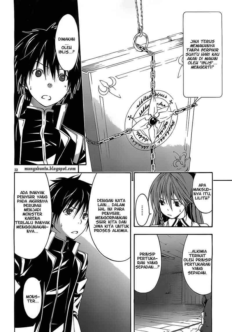 Trinity Seven Chapter 10 page 22