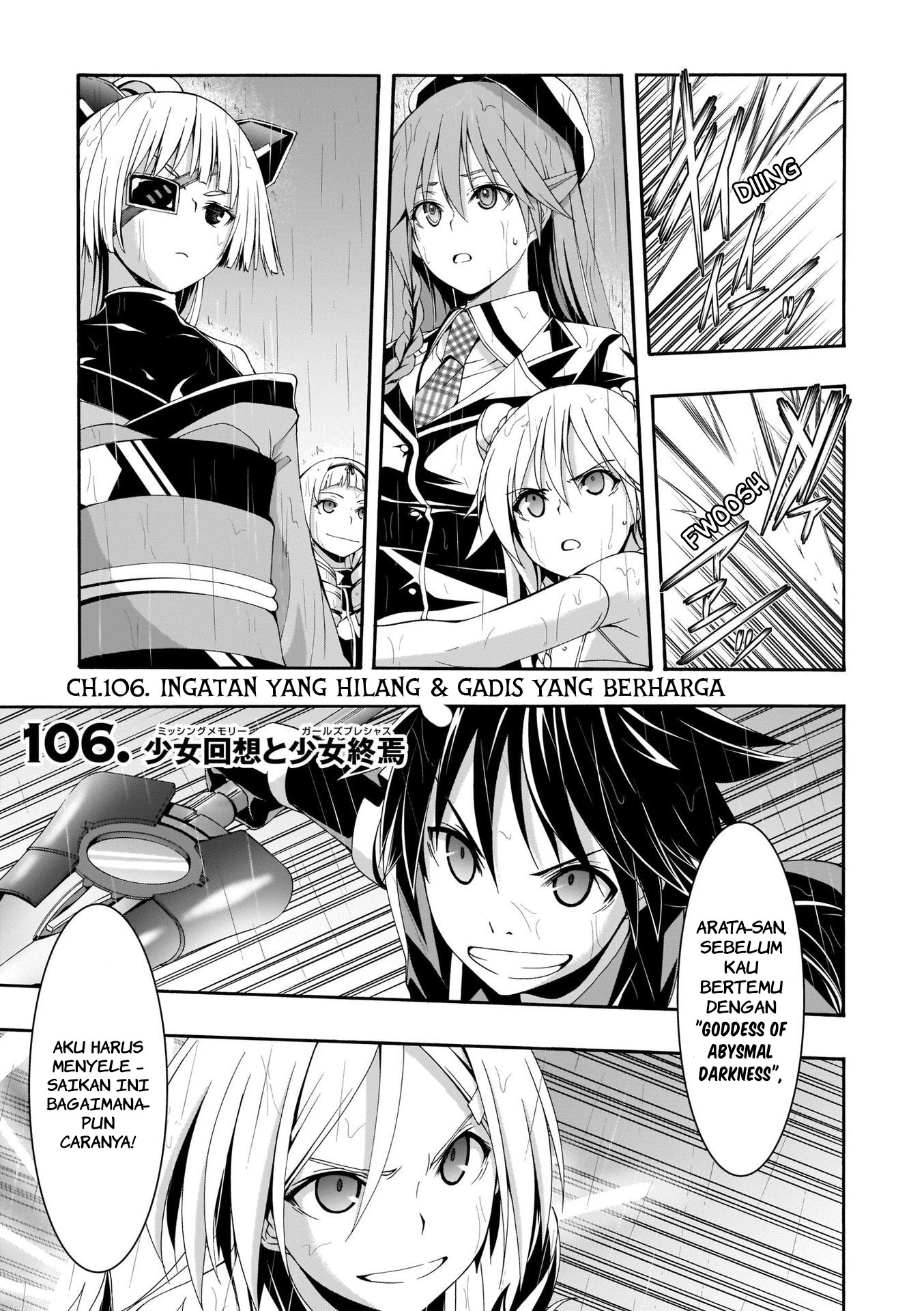 Trinity Seven Chapter 106 page 1