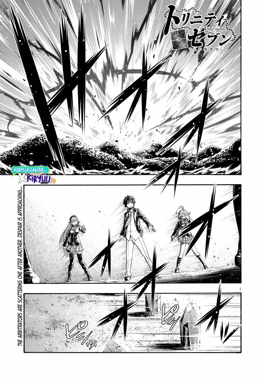Trinity Seven Chapter 124 page 1
