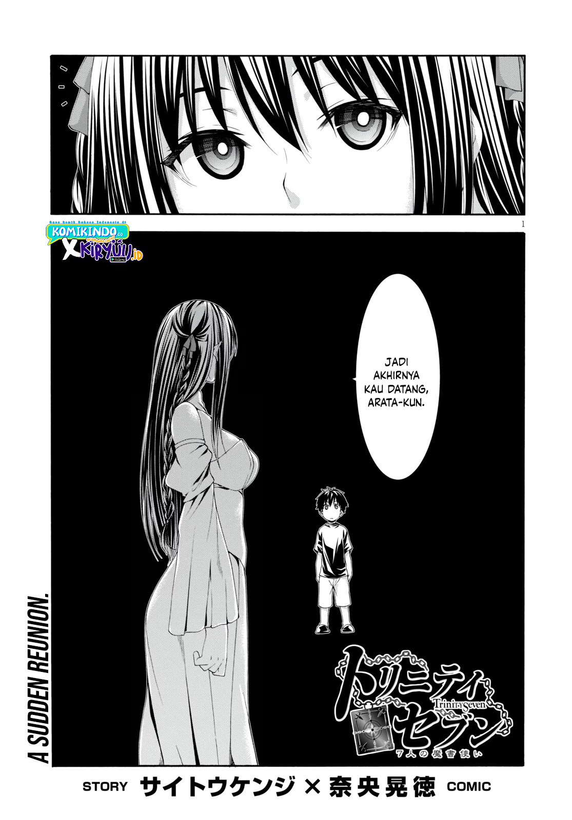 Trinity Seven Chapter 129 page 1