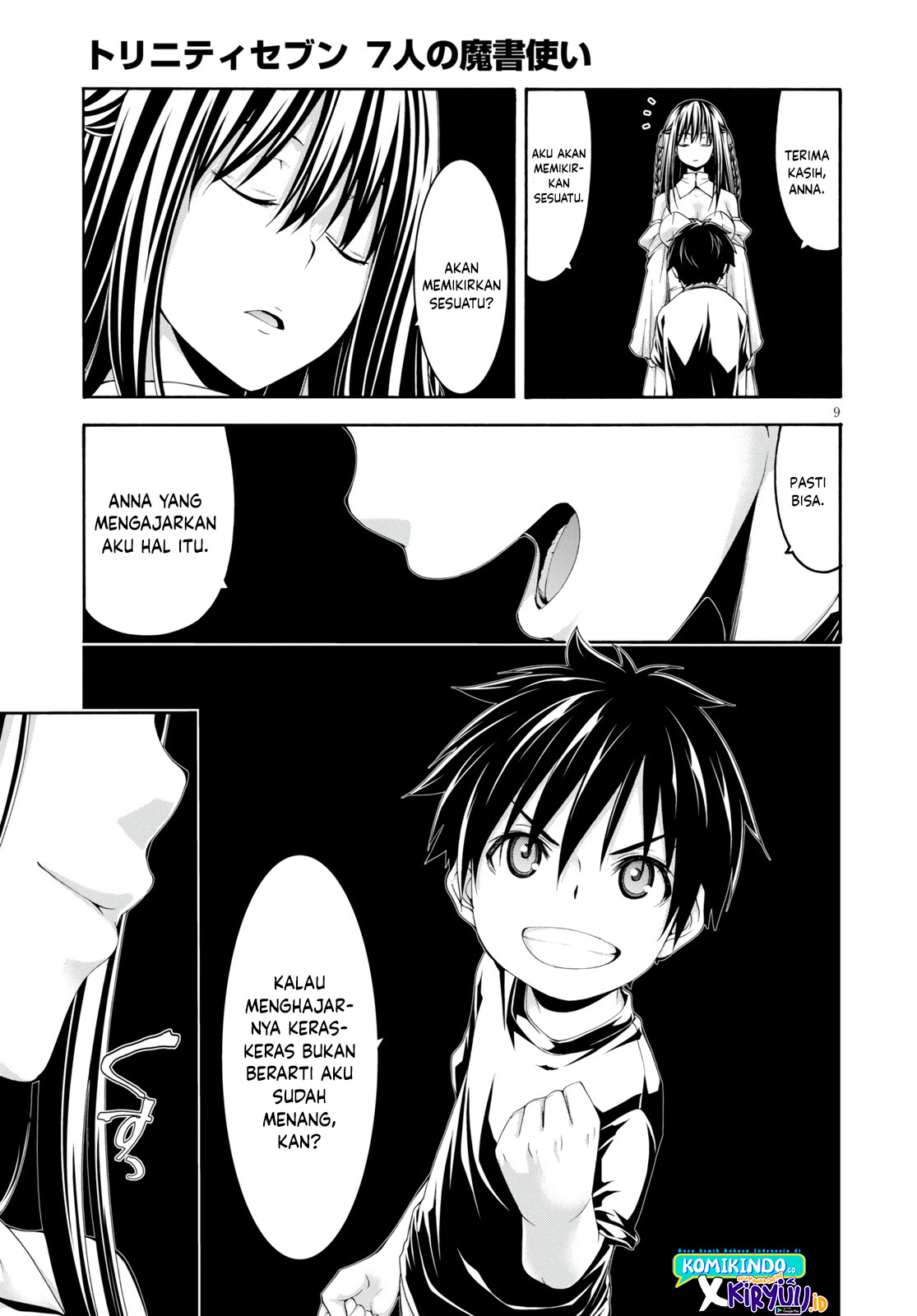 Trinity Seven Chapter 129 page 9