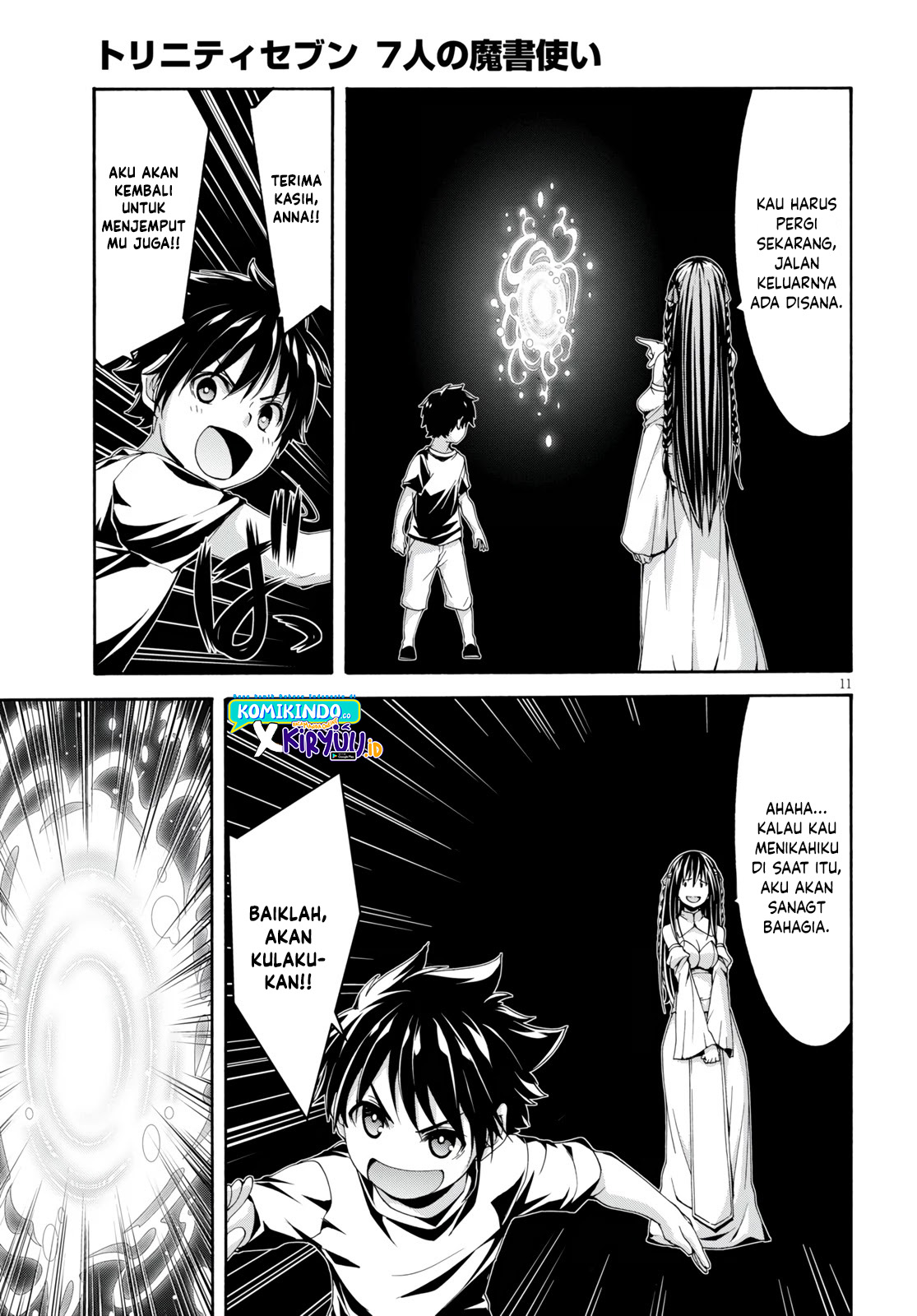 Trinity Seven Chapter 129 page 11