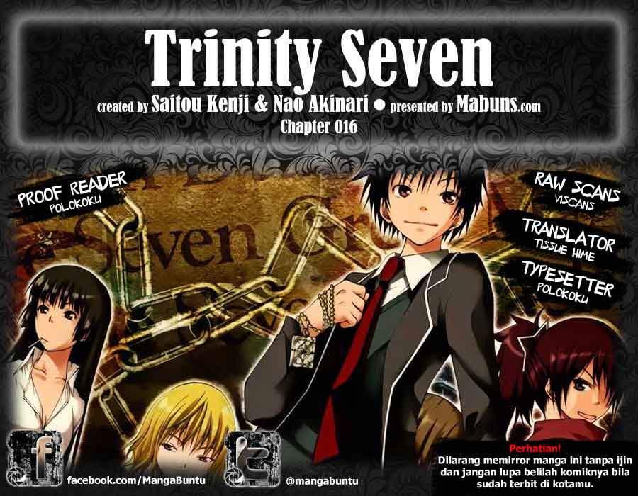 Trinity Seven Chapter 16 page 0