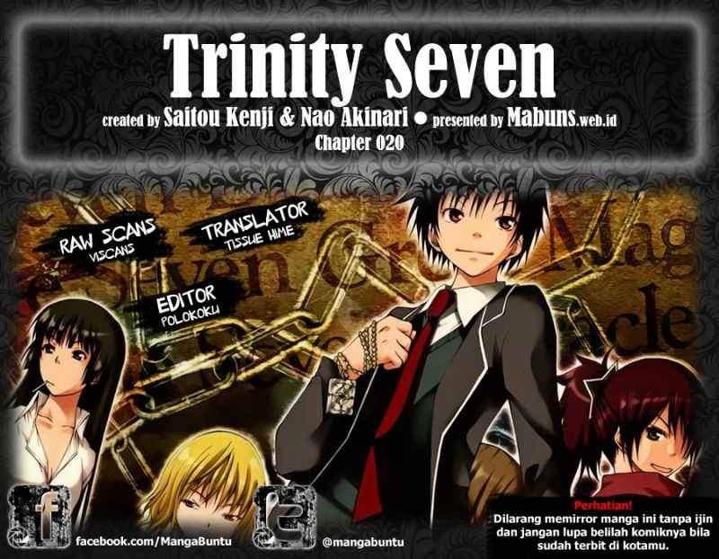 Trinity Seven Chapter 20 page 0