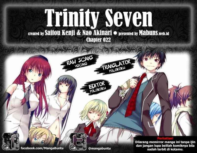 Trinity Seven Chapter 22 page 0