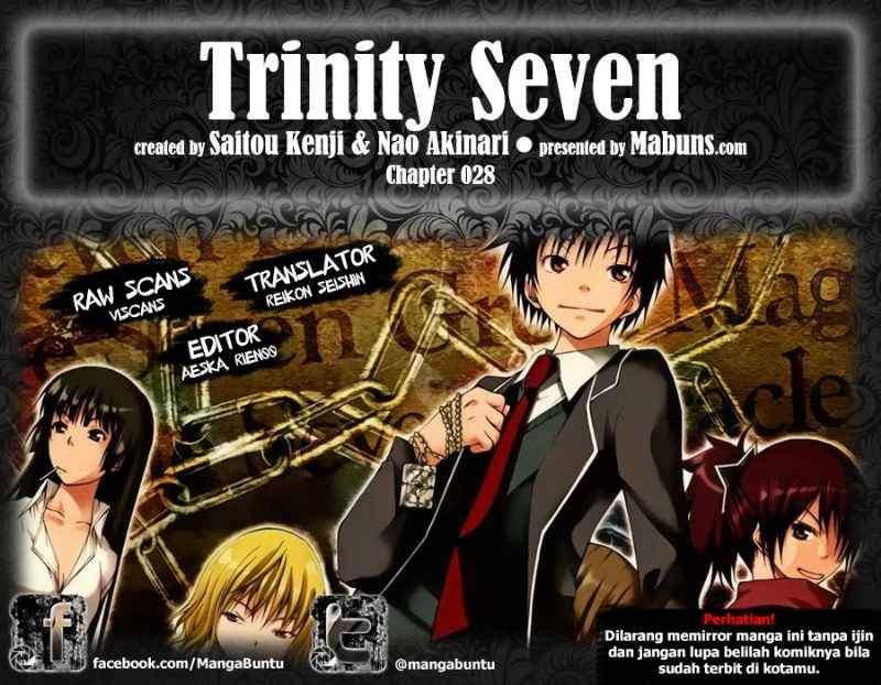 Trinity Seven Chapter 28 page 0