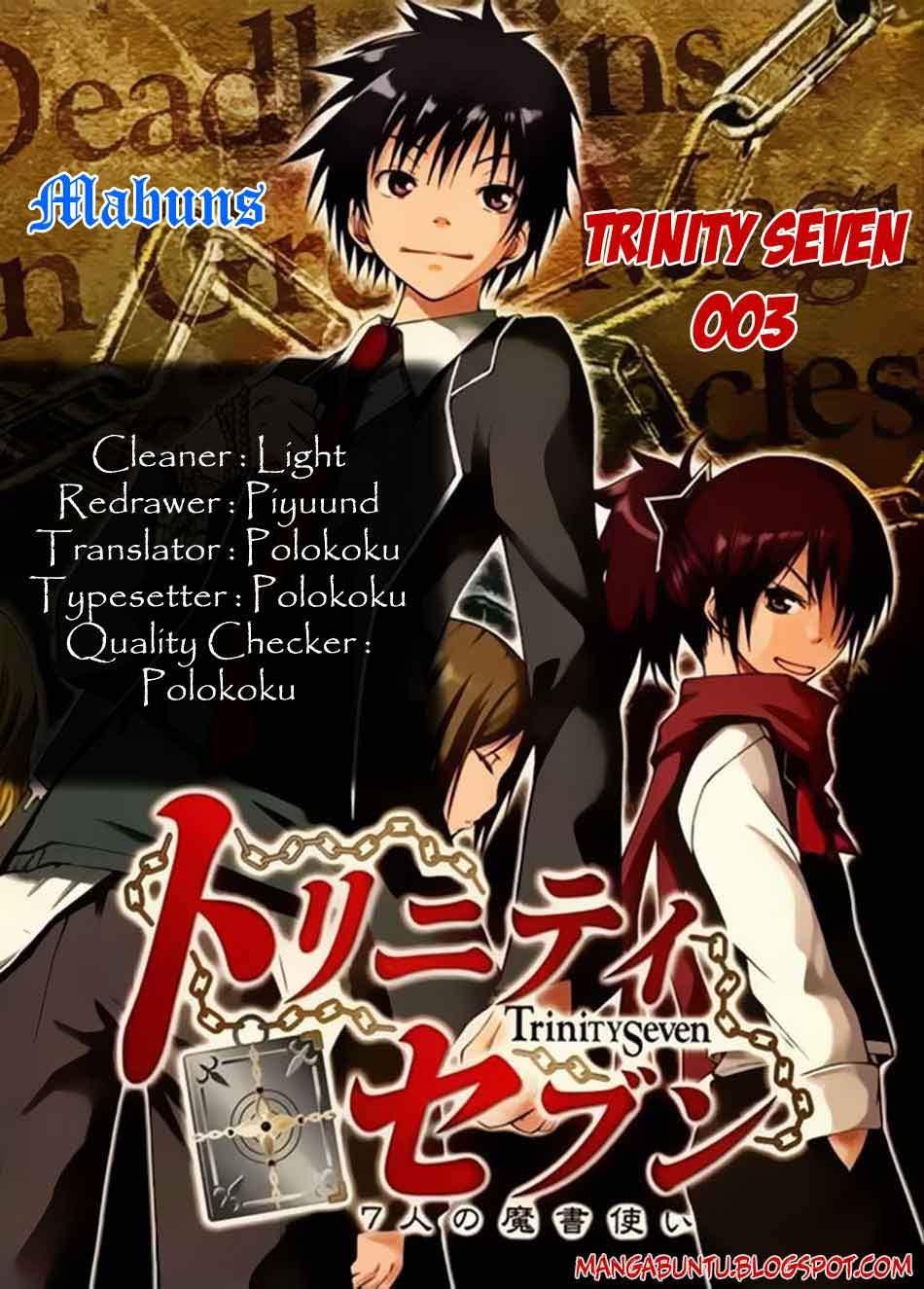 Trinity Seven Chapter 3 page 0