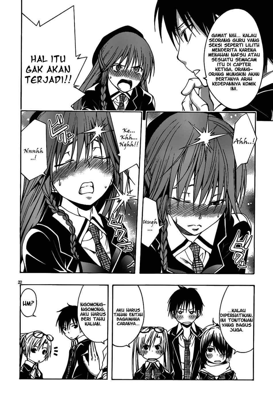 Trinity Seven Chapter 3 page 22