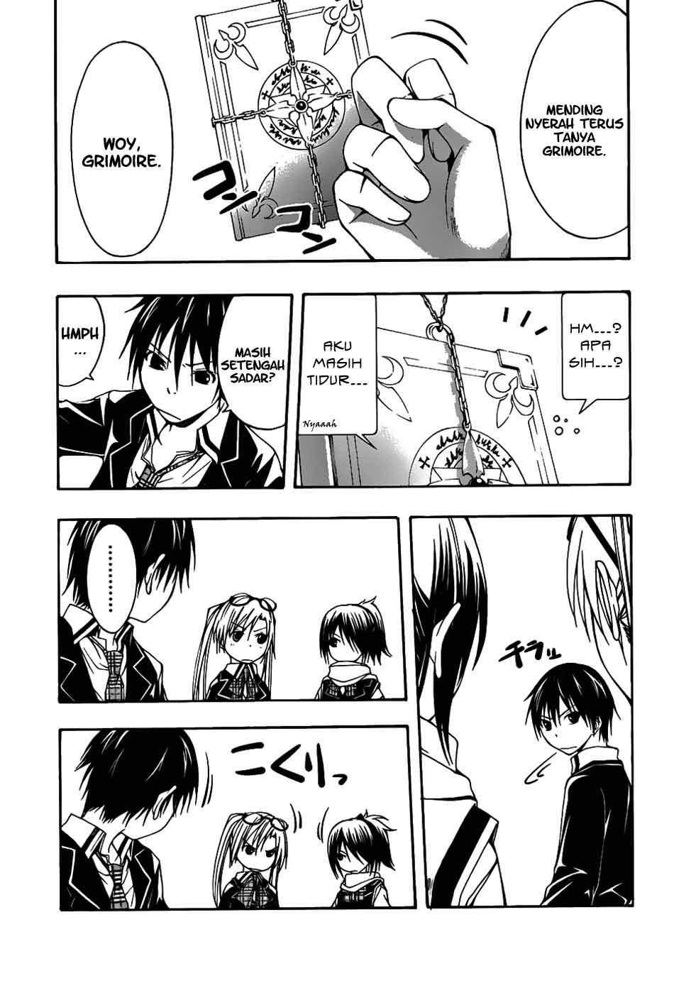 Trinity Seven Chapter 3 page 25