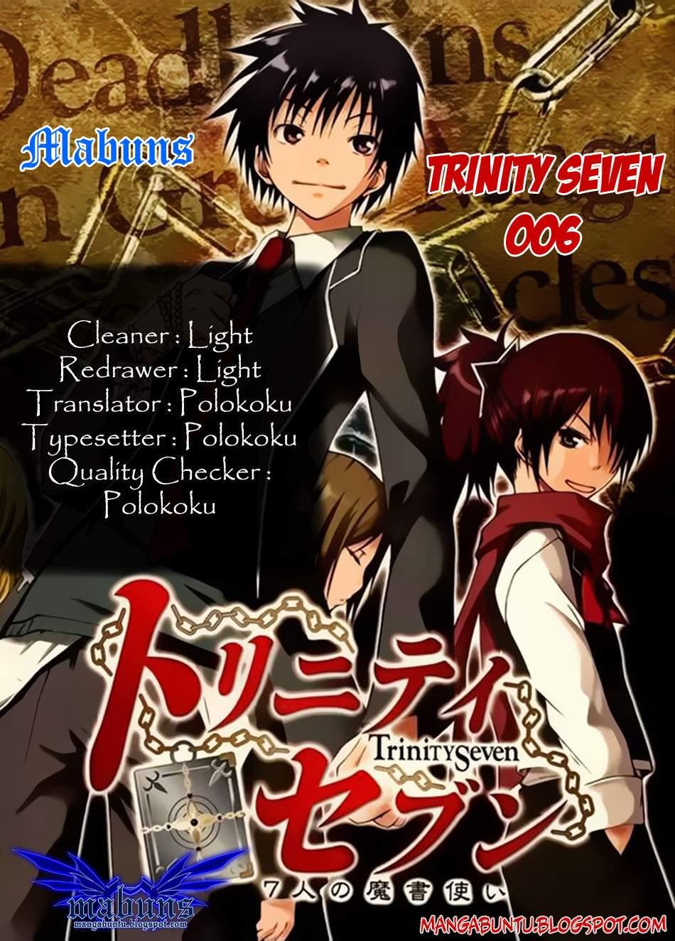 Trinity Seven Chapter 6 page 0