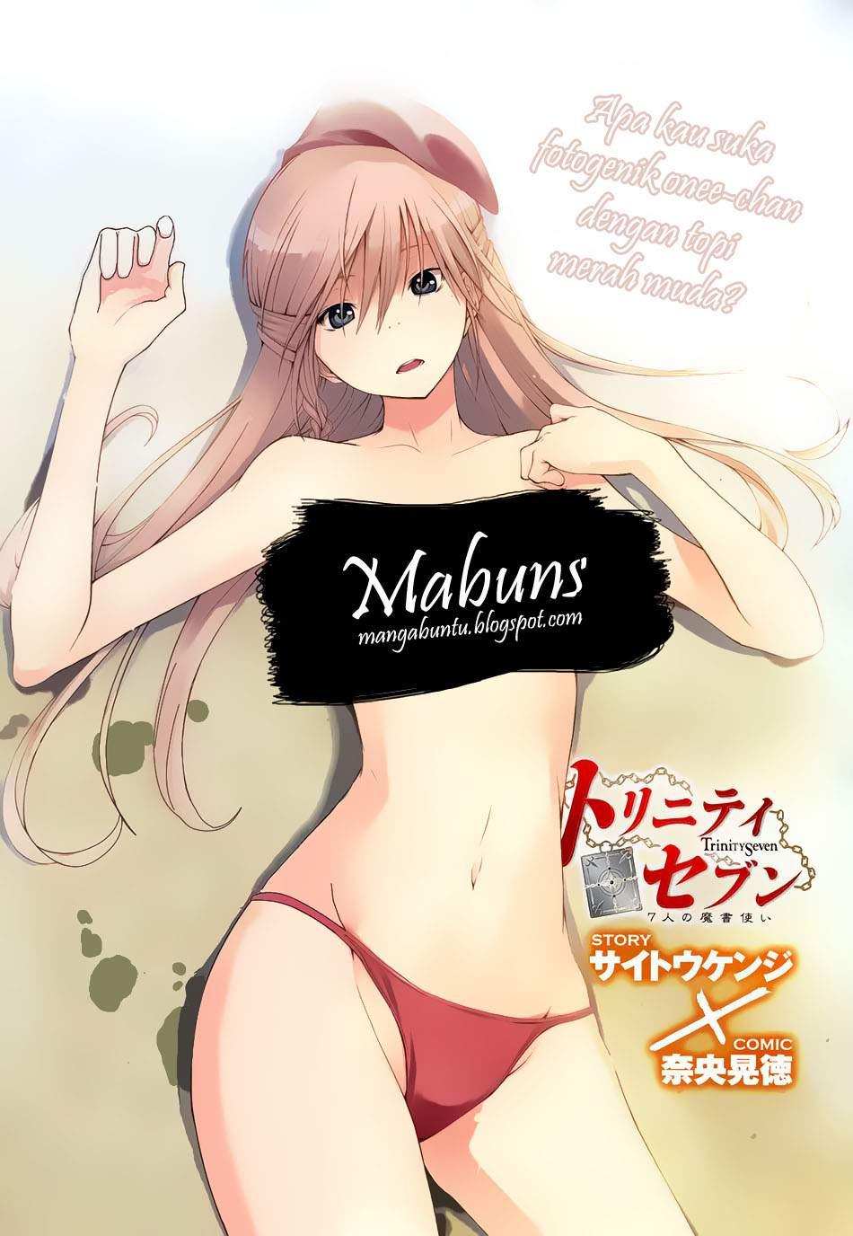 Trinity Seven Chapter 6 page 1