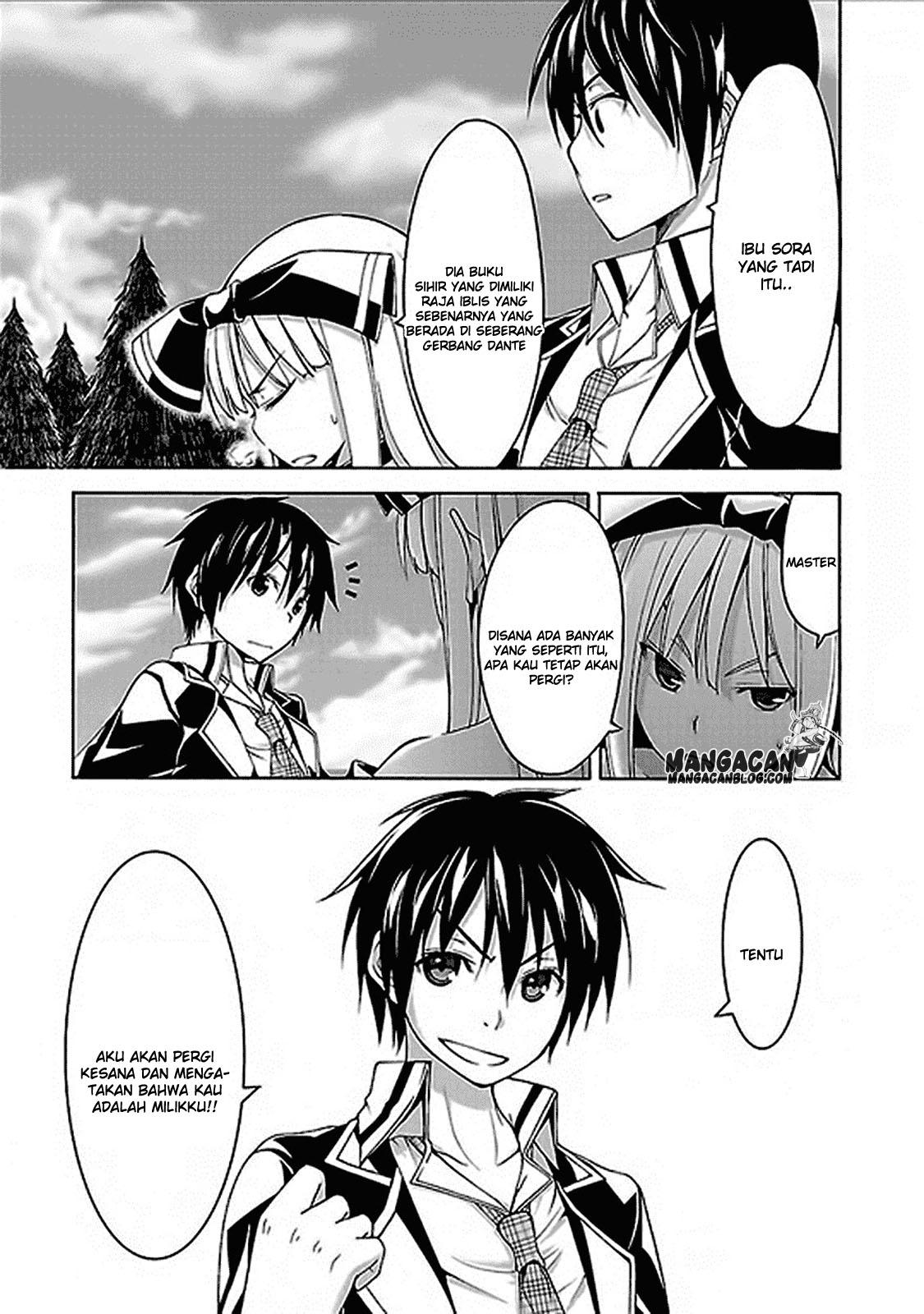 Trinity Seven Chapter 61 page 22