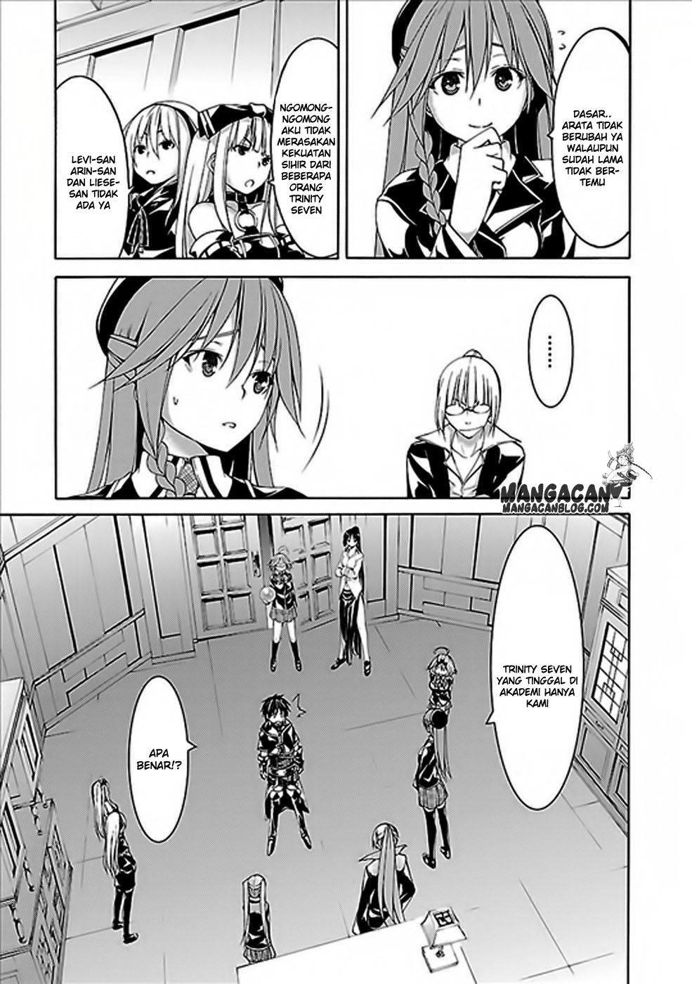 Trinity Seven Chapter 62 page 12