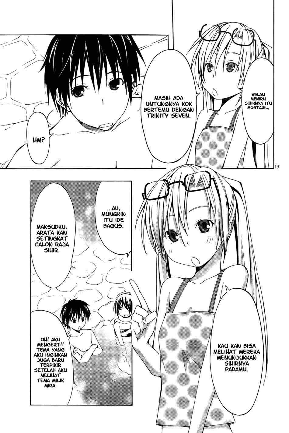 Trinity Seven Chapter 7 page 21