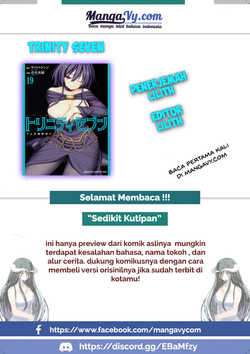 Trinity Seven Chapter 72 page 0