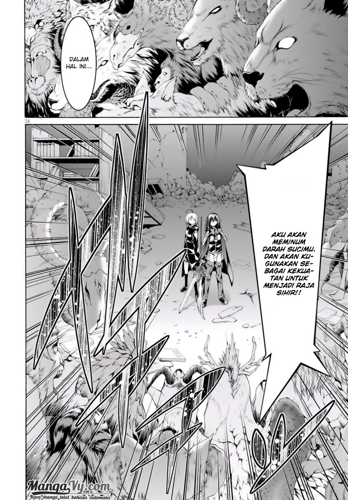 Trinity Seven Chapter 72 page 19