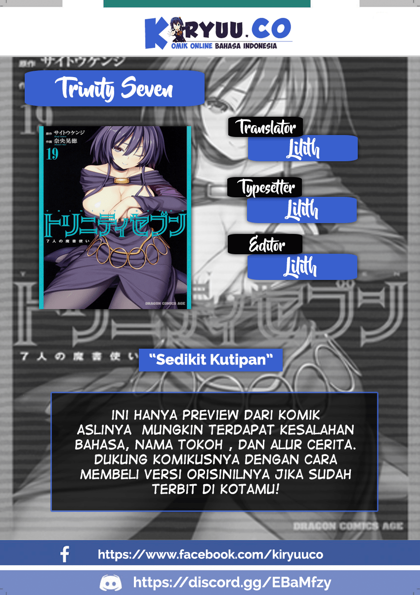 Trinity Seven Chapter 73 page 0