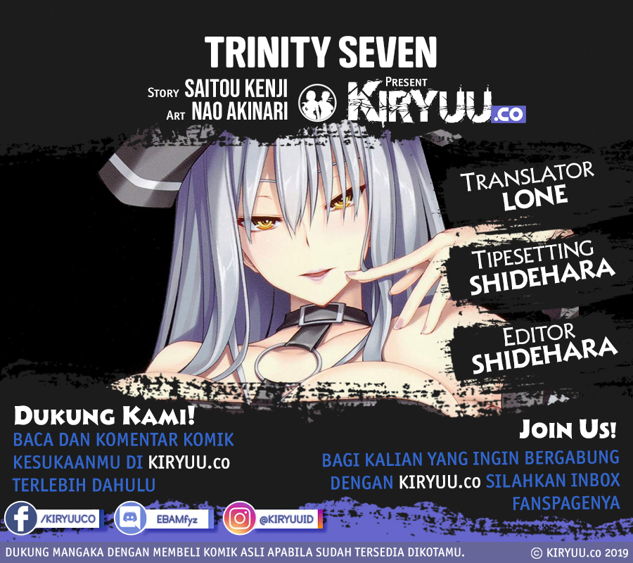 Trinity Seven Chapter 78 page 0