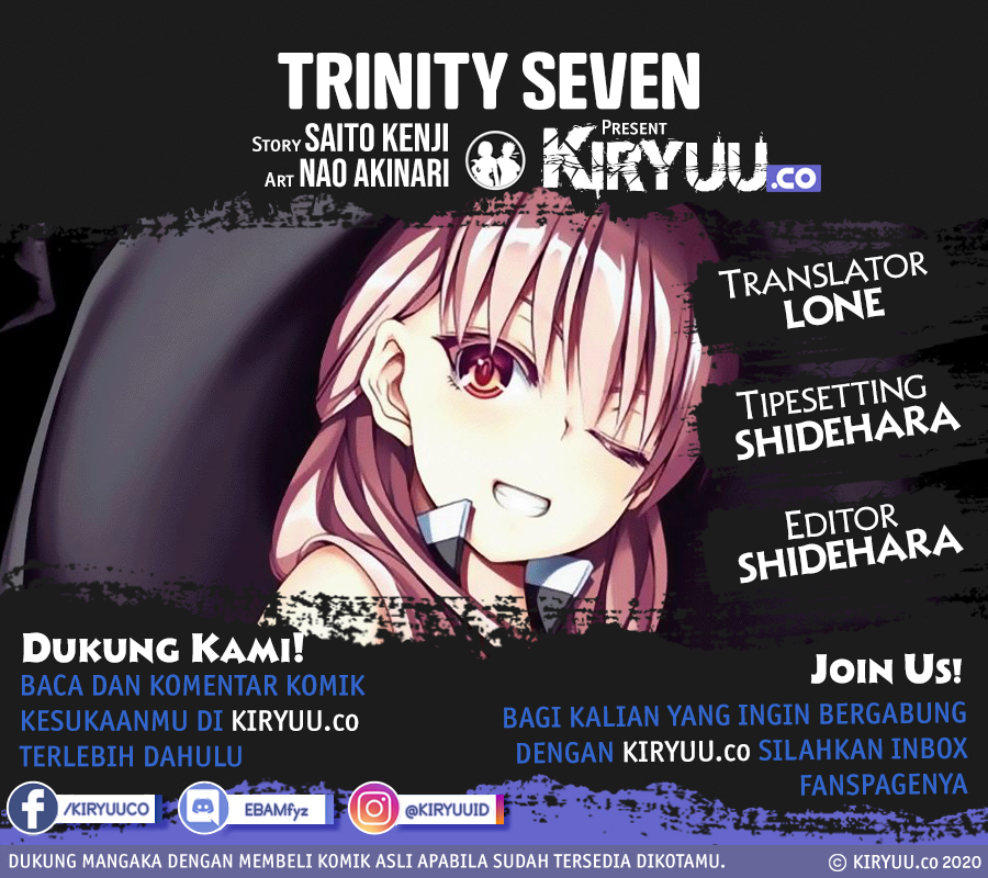 Trinity Seven Chapter 79 page 0