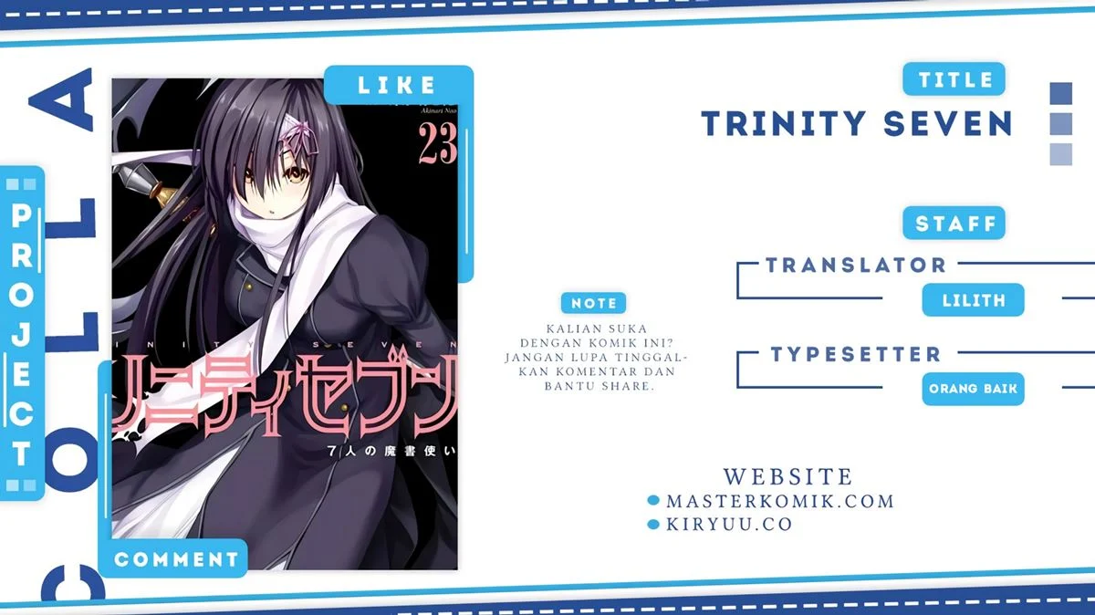 Trinity Seven Chapter 87 page 0