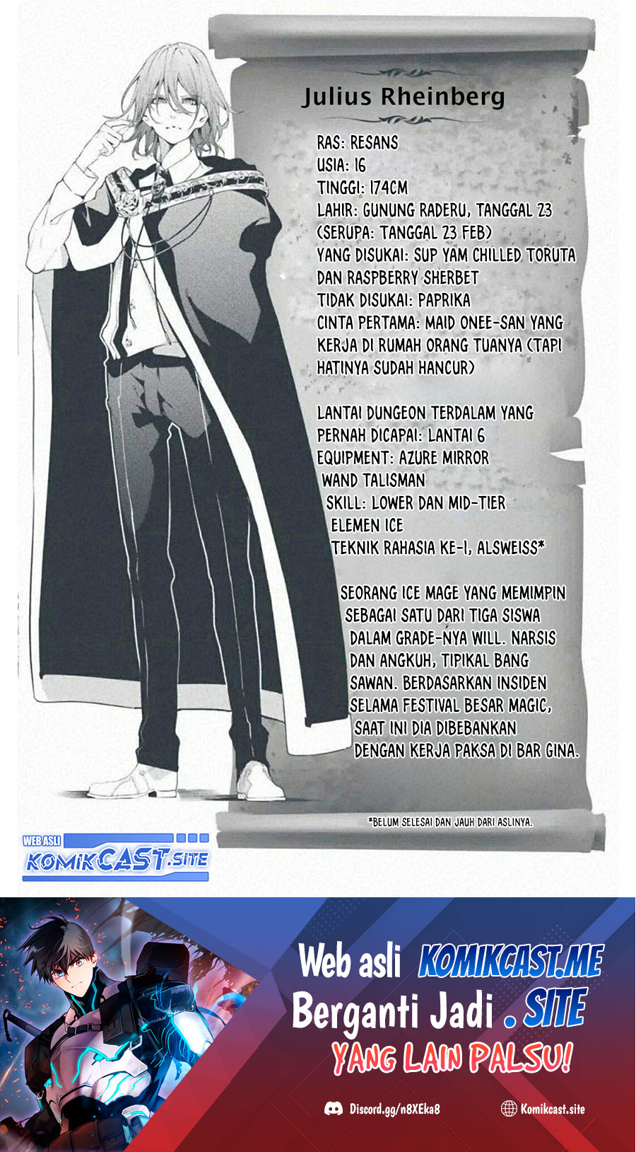 Tsue to Tsurugi no Wistoria Chapter 12.1 page 2