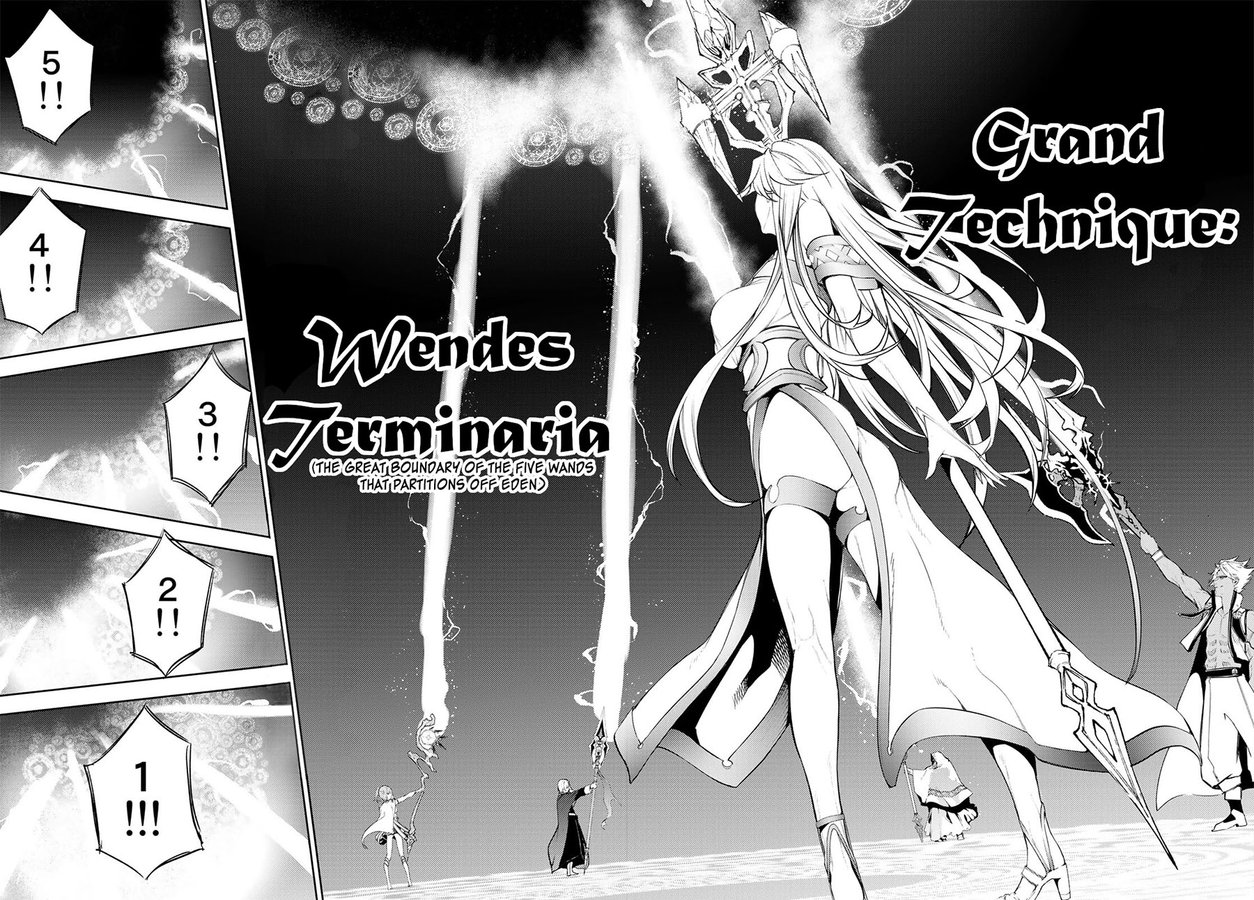 Tsue to Tsurugi no Wistoria Chapter 22 page 35