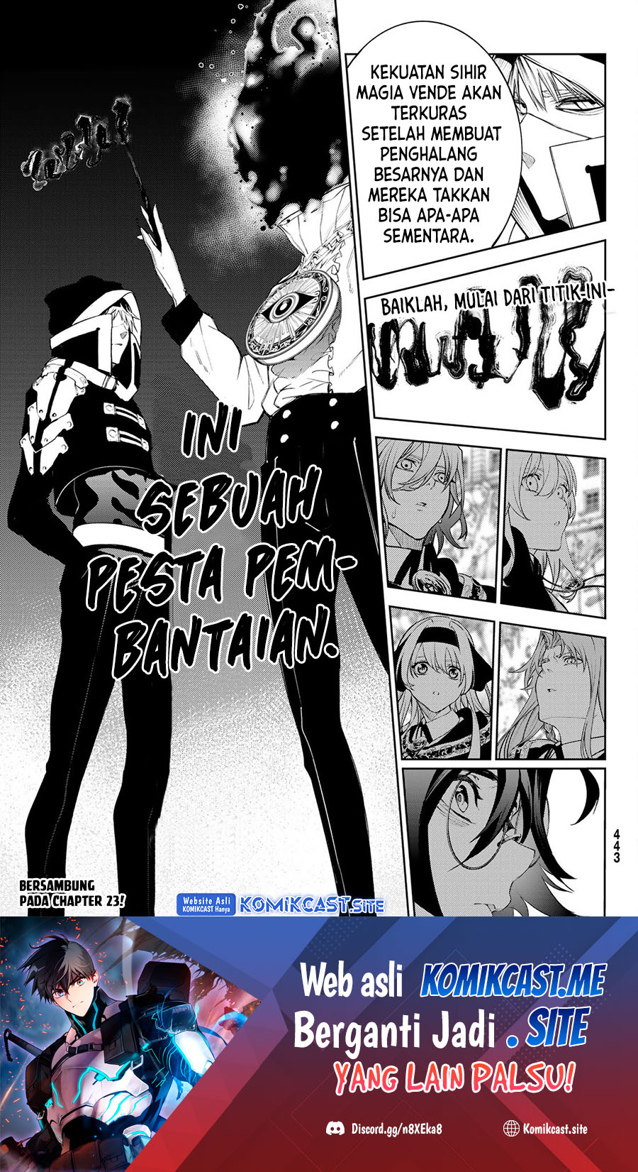 Tsue to Tsurugi no Wistoria Chapter 22 page 42