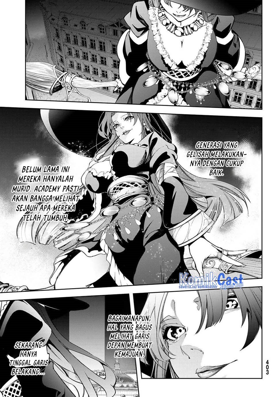Tsue to Tsurugi no Wistoria Chapter 51 page 37