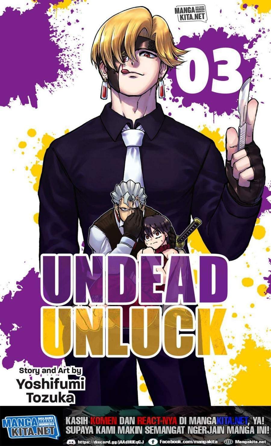 Undead Unluck Chapter 17 page 1