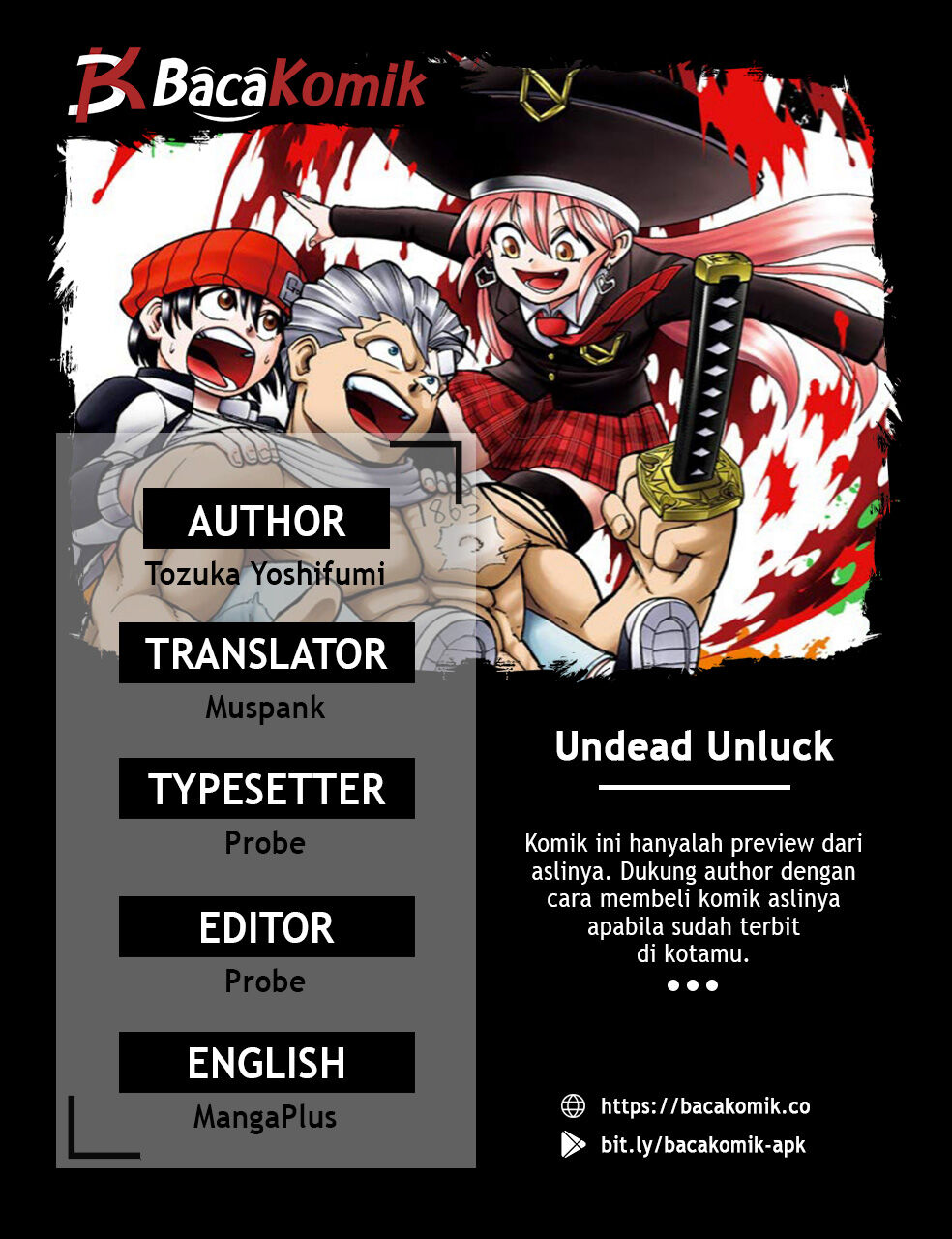 Undead Unluck Chapter 9 page 1
