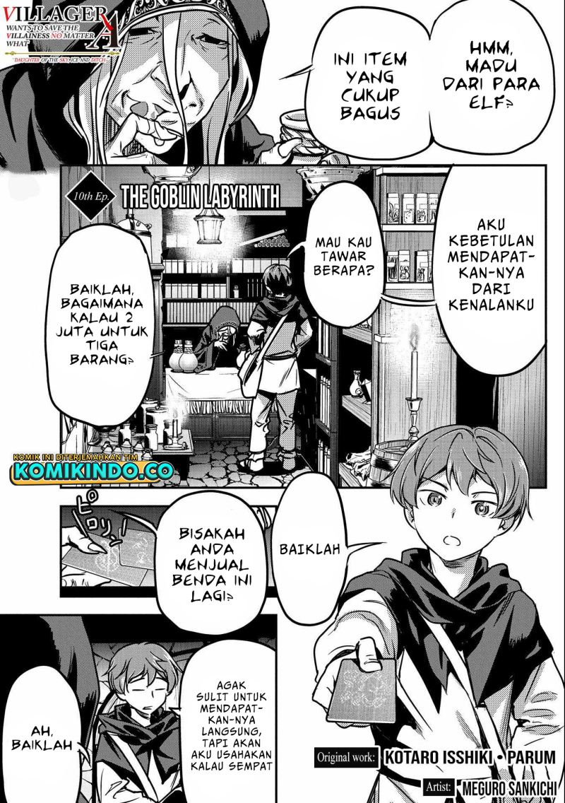 Villager A Wants to Save the Villainess no Matter What! Chapter 10 page 1
