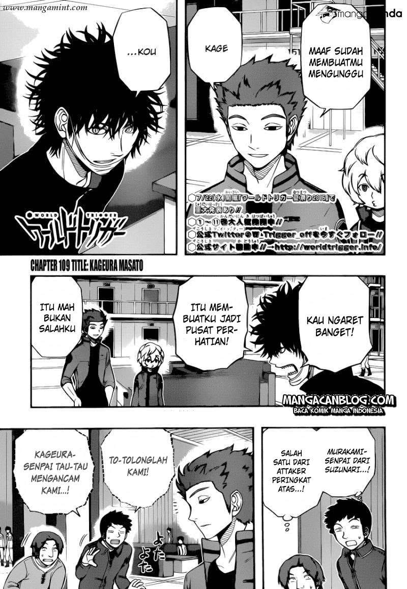 World Trigger Chapter 109 page 1