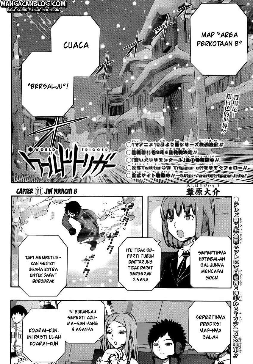 World Trigger Chapter 111 page 1