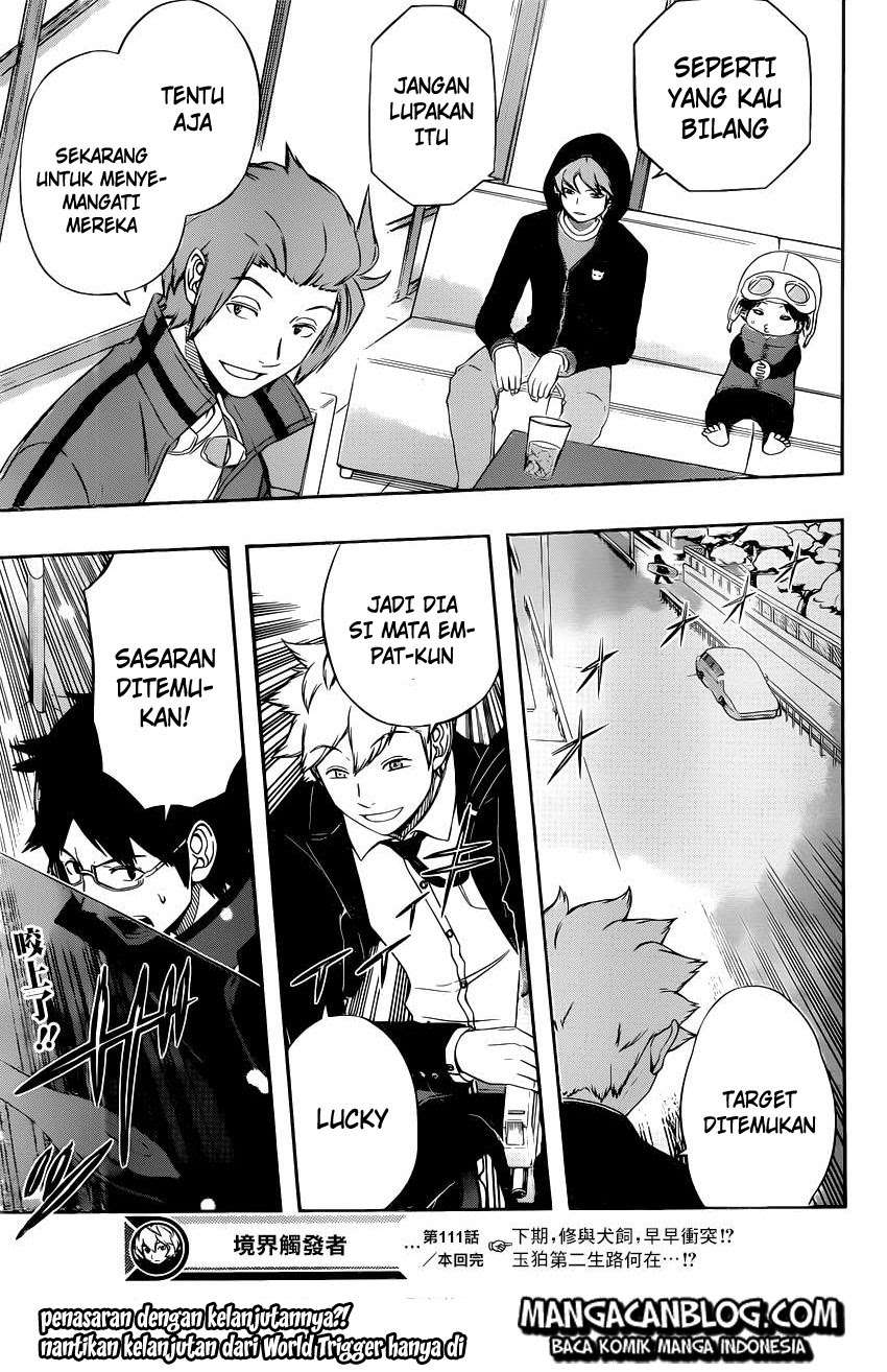 World Trigger Chapter 111 page 18