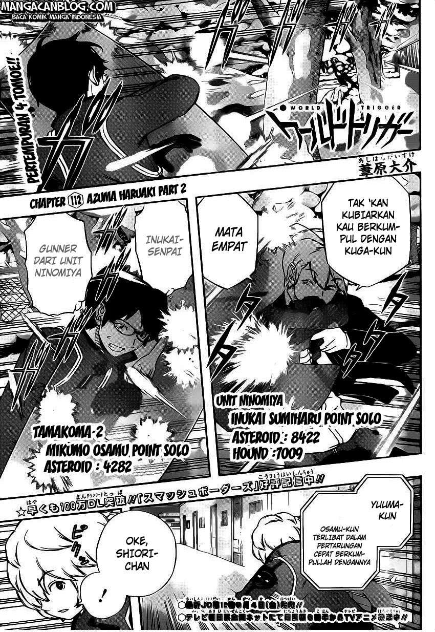 World Trigger Chapter 112 page 1